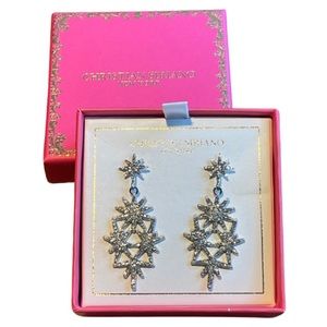 NIB 🤩 Starburst Chandelier Post Earrings